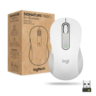 LOGITECH SIGNATURE M650 L FOR BUSINESS - OFF-WHITE